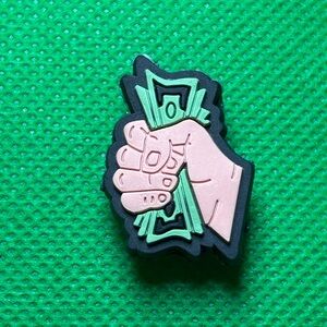 🌼 (5/$10 or 10/$15) NEW “Money Moves” Croc Charm Collection Gift, Bundle to save